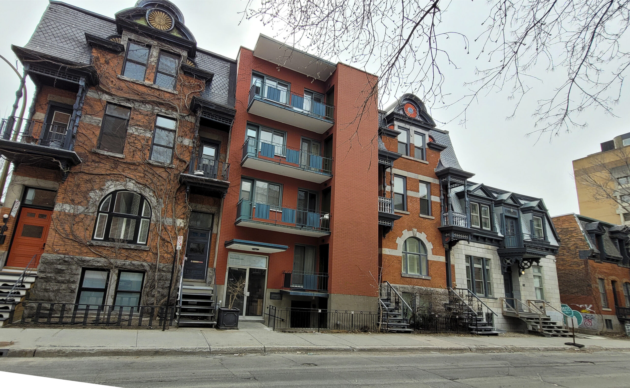 View of Guilbault by MyStudioMontreal Exterior building